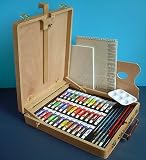 All Media Art Set Is Complete With Paints, Brushes, Other Essentials And A Built-In Easel