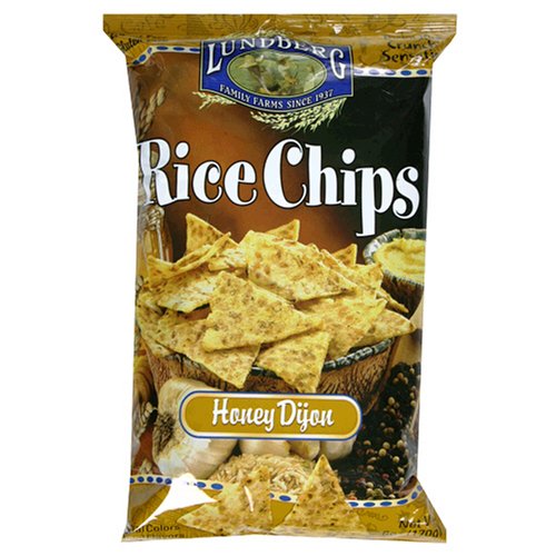 Lundberg Honey Dijon Rice Chips, 6-Ounce Units (Pack of 12) by Honey