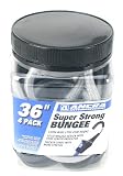 Ancra 95710 Super Strong Bungee Cords, Gray, 4-Pack, 36-Inch
