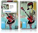 iPod Classic 80GB 120 GB 160GB GelaSkin Guitar Hero by Aaron Kraten - Designer Adhesive Case Skin