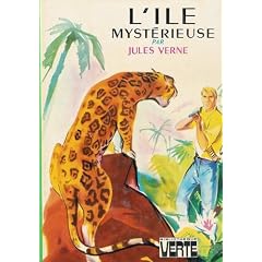 L'île mystérieuse : Collection : Bibliothèque verte cartonnée & illustrée
