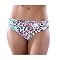Mossimo® Black: Cosmopolitan Floral Belted Scoop Swim Bottoms- White