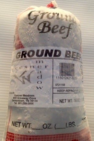 All Natural Grass Fed Aged Ground Beef