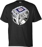 Reebok New York Giants Super Bowl XLVI Champions Ring T-Shirt