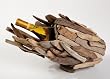Driftwood Single Wine Bottle Holder [Kitchen]