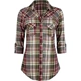 FULL TILT Roll Cuff Womens Shirt
