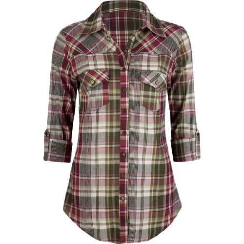 FULL TILT Roll Cuff Womens Shirt