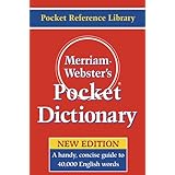 Merriam-webster's Pocket Dictionary