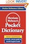Merriam-webster's Pocket Dictionary