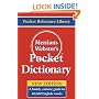 Merriam-webster's Pocket Dictionary
