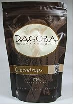 Dagoba Organic Chocolate Fair Trade Certified 73% Cacao Premium Chocolate Drops
