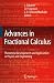 Books : Advances in Fractional Calculus: Theoretical Developments and Applications in Physics and Engineering
