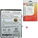 HQRP Battery Replacement for Audiovox PPC6700, PPC 6700, XV6700, PN. BTR6700, BTR6700B plus PDA Screen Protector