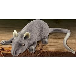 Realistic Full Size Rubber Mouse Halloween Gag