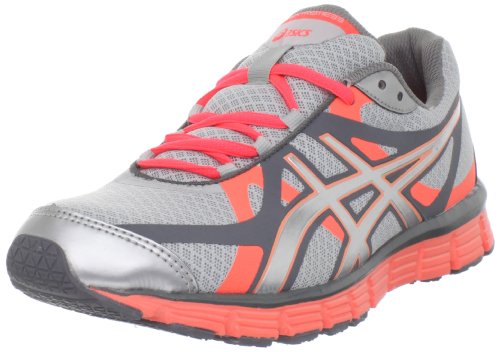ASICS Women's Gel-Extreme33 Running Shoe,Lightning/Silver/Neon Coral,8 M US