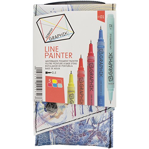 Derwent Graphik Line Painter Colored Pens, Palette Lebanon Ubuy