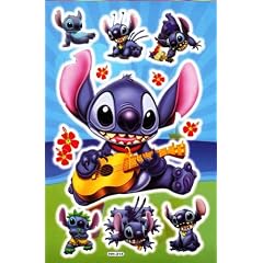LILO & STITCH Deko Basteln Spiel Sticker Bogen Aufkleber