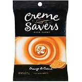 Creme Savers Hard Candy Orange & Creme, 6-Ounce Bags (Pack of 12)