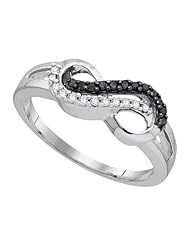 0.15CTW-DIA INFINITY RING
