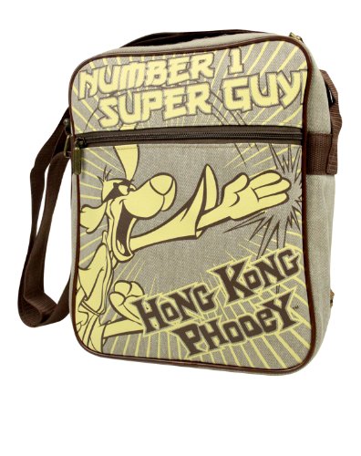 Official Hong Kong Phooey #1 Super Guy Cream Canvas Bag Official Hong Kong Phooey #1 Super Guy Cream Canvas Bag
