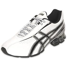 ASICS Gel-Fanatic Men's Running Shoe, White/Black/Silver