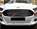 Salusy Front upper Honeycomb Billet Grille Mesh Grill Grille Insert Cover For Ford Fusion 2013-2016