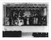 Historic Print (L): [14 women and 2 boys on a stage bordered with advertising plaques...