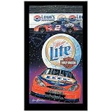 Sam Bass Rusty Wallace "Wheels in the Sky!" Sam Bass Poster
