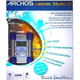 Archos 10 GB Studio MP3 Player Jukebox
