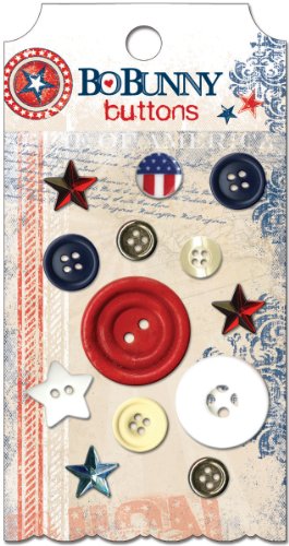 Liberty Collection Buttons (Bo Bunny)