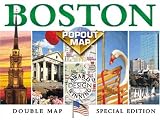 Boston Popout Map: Greater & Downtown Boston, Beacon Hill, Harvard Square, Subway (Popout Map)
