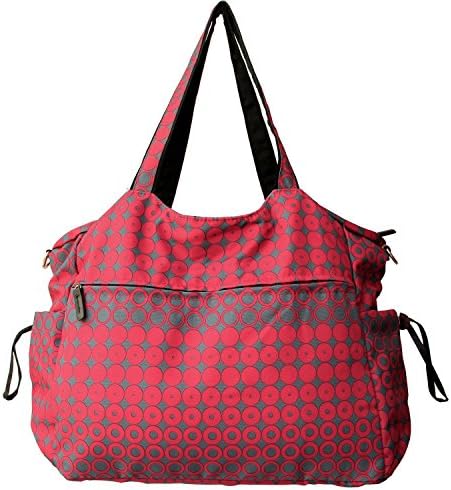 Large Capacity Multifunction Waterproof Dot Baby Travel Portable Diaper Bags Nappy Bags Handbag Insert Organizer for Mom