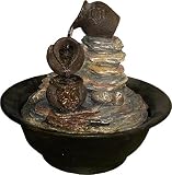 Three Jars Tabletop Fountain