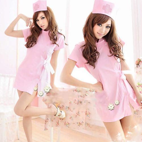 Anta also nurse! Cosplay / costume / fancy dress nurse uniform / nurse cap pink from today (japan import)
