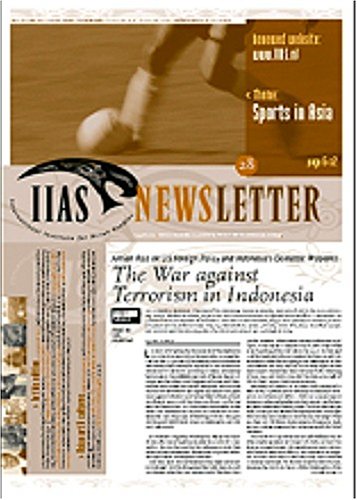 International Institute of Asian Studies Newsletter