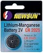 CR-2025 3.0 volt Lithium Battery