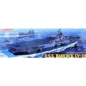 USS Hancock CV-19 Aircraft Carrier Model