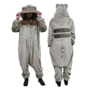 Pusheen Kigurumi Hooded One Piece Zip-up Suit (One Size)