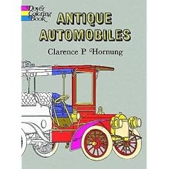 Antique Automobiles (Colouring Books)