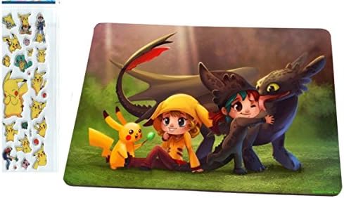 Pokémon Pikachu Mouse Pad Train Your Dragon Mouse Pad, MP63