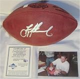 Troy Aikman Autographed Football