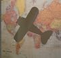 Air Plane Peel & Stick On Shatterproof Acrylic Mirror Wall Art Applique