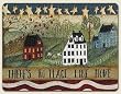 11"x15"~ No Place Like Home ~ glass Cutting Board ~ code 044