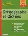 Orthographe et dictees CM1-CM2