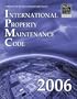 2006 International Property Maintenance Code