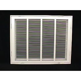 20 x 16 Filter Grille Grill Vent Cover White