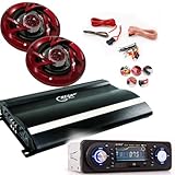 2400W Auto Musikanlage USB SD Radio Endstufe Lautsprecher CAR-331