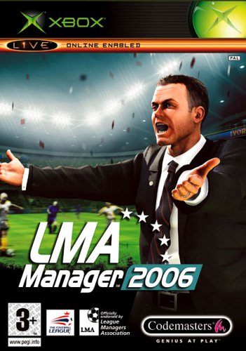 Childrens Toyshop  Video Games : LMA Manager 2006 (Xbox)