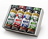 Chef Paul Prudhomme's Magic Seasoning Blends ~ Magic 4-Pack, Qty. 4 2-Ounce Bottles