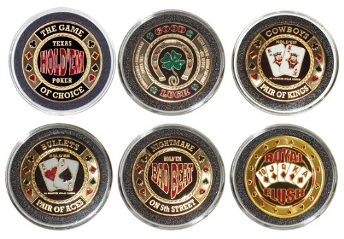 Hand Painted Poker Card Guard Protector - Choose from 9 Designs